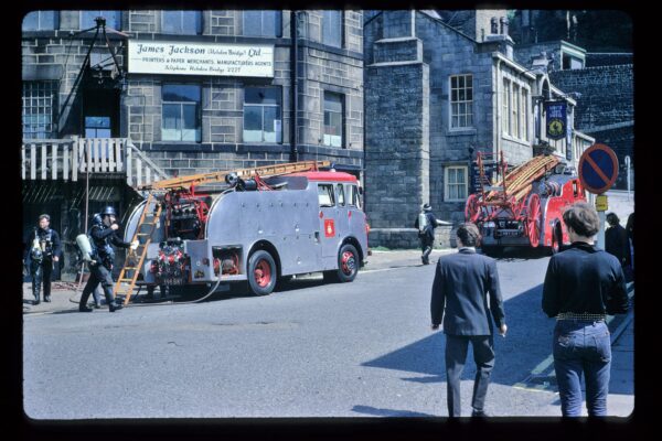 Bridge Mill, Hebden Bridge. This photo was taken in the 1960s by William Edmondson and was donated by his family.