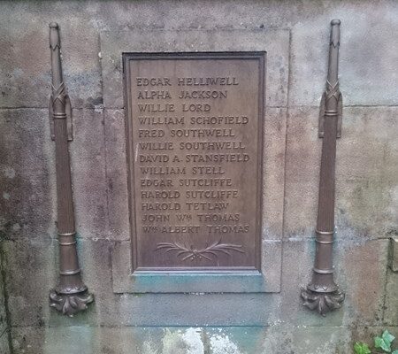 Birchcliffe Chapel Memorial - Hebden Bridge