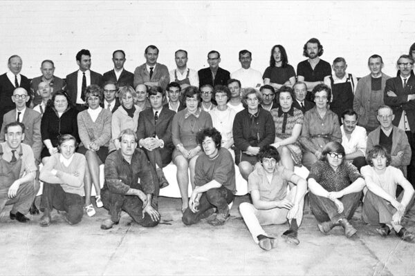 Staff of Greenwood Stell 1972