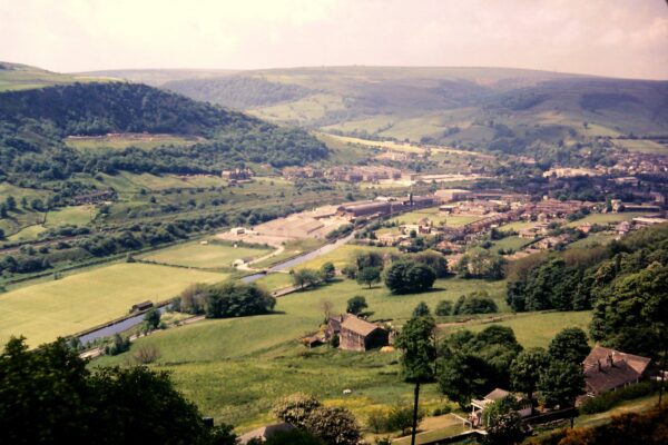 View of Mytholmroyd, June 1978