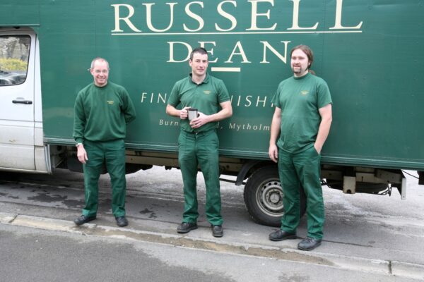Russell Dean transport team and vehicle