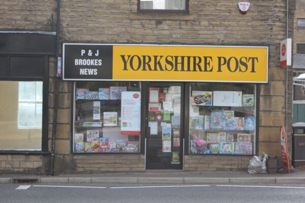 Brookes Newsagent, Burnley Road, 17th October 2015. Photographer David Ball.