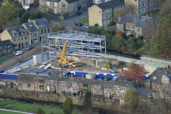 Russell Dean Shop being re-built