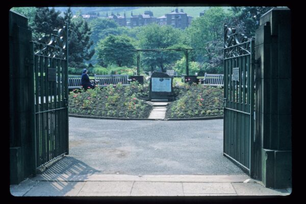 Memorial Garden, at New Road, Hebden Bridge