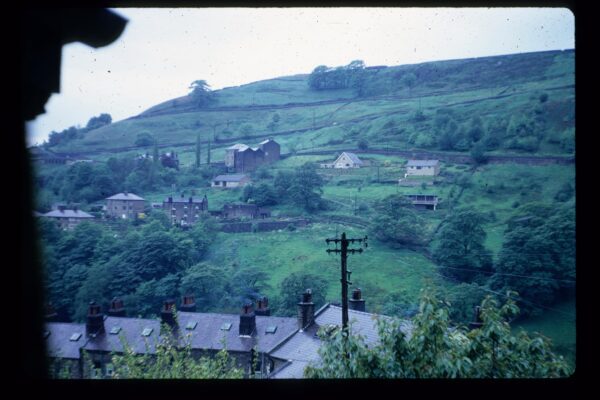 Top of Moss Lane, Hebden Bridge.