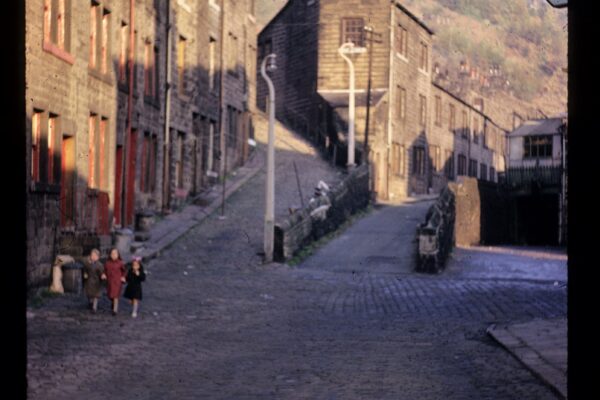 The Buttress on the left and Royd Terrace